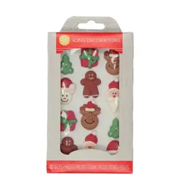 Wilton Wilton Royal Icing Decorations Christmas Set/12