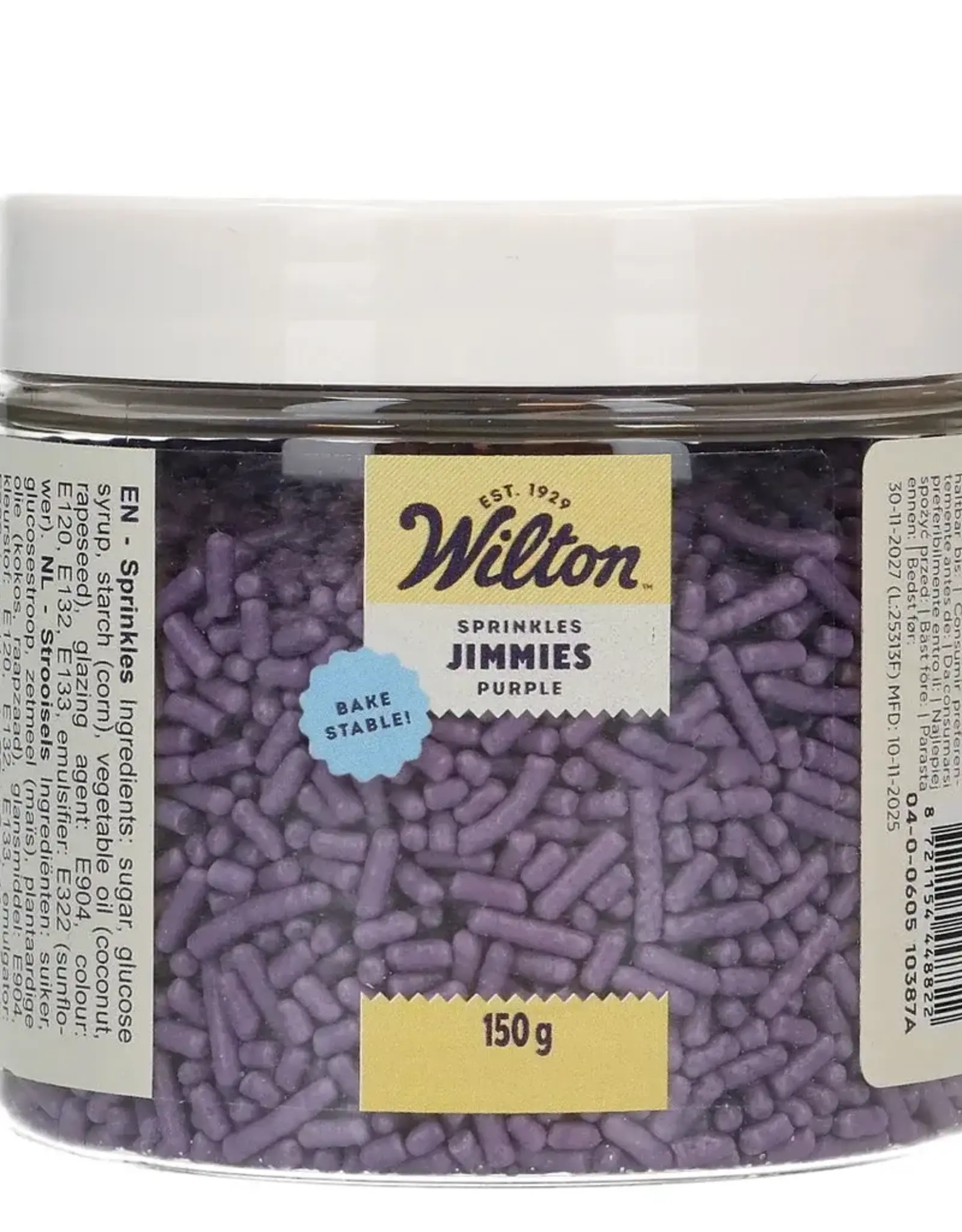 Wilton Wilton Jimmies Paars 150g