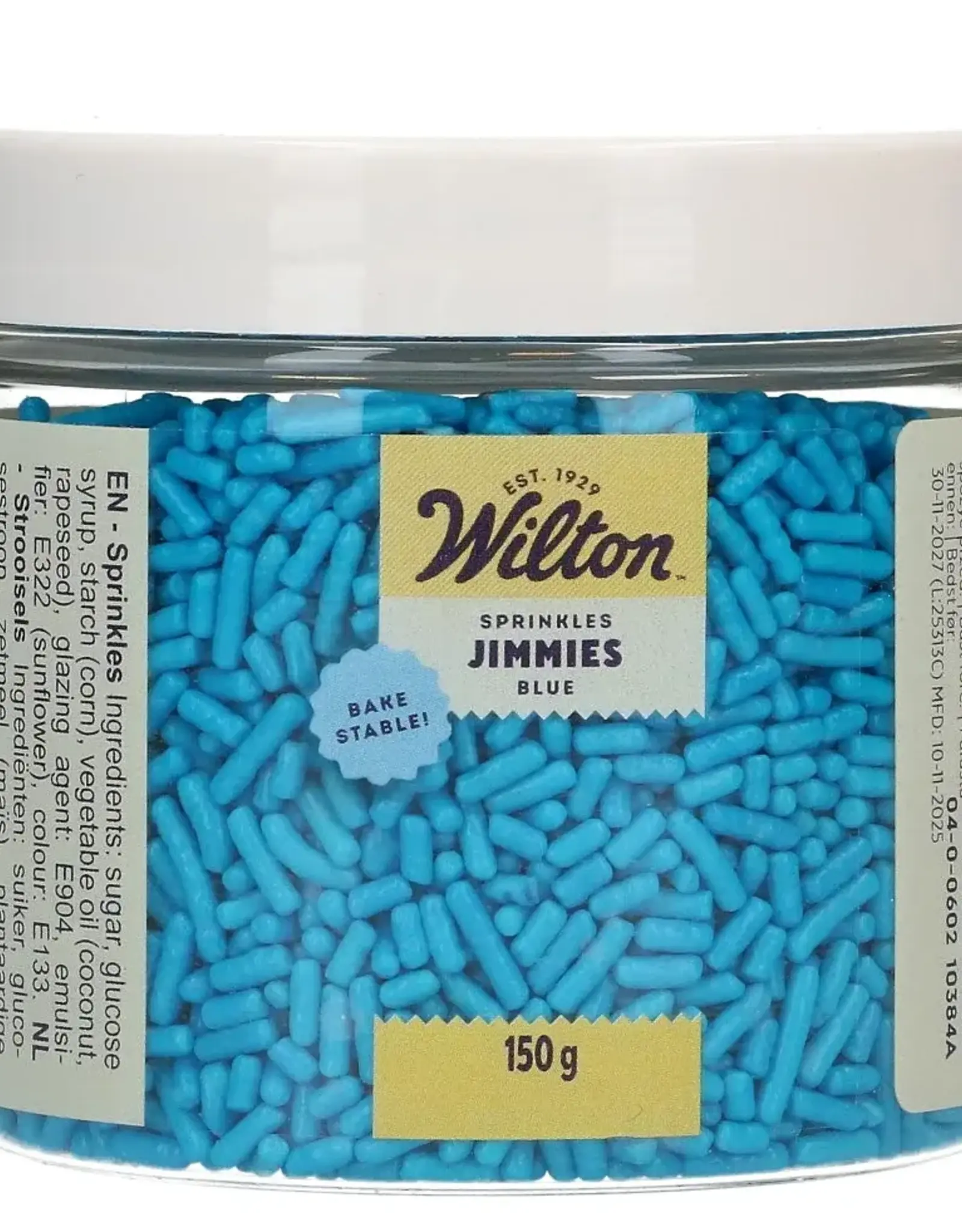 Wilton Wilton Jimmies Blauw 150g
