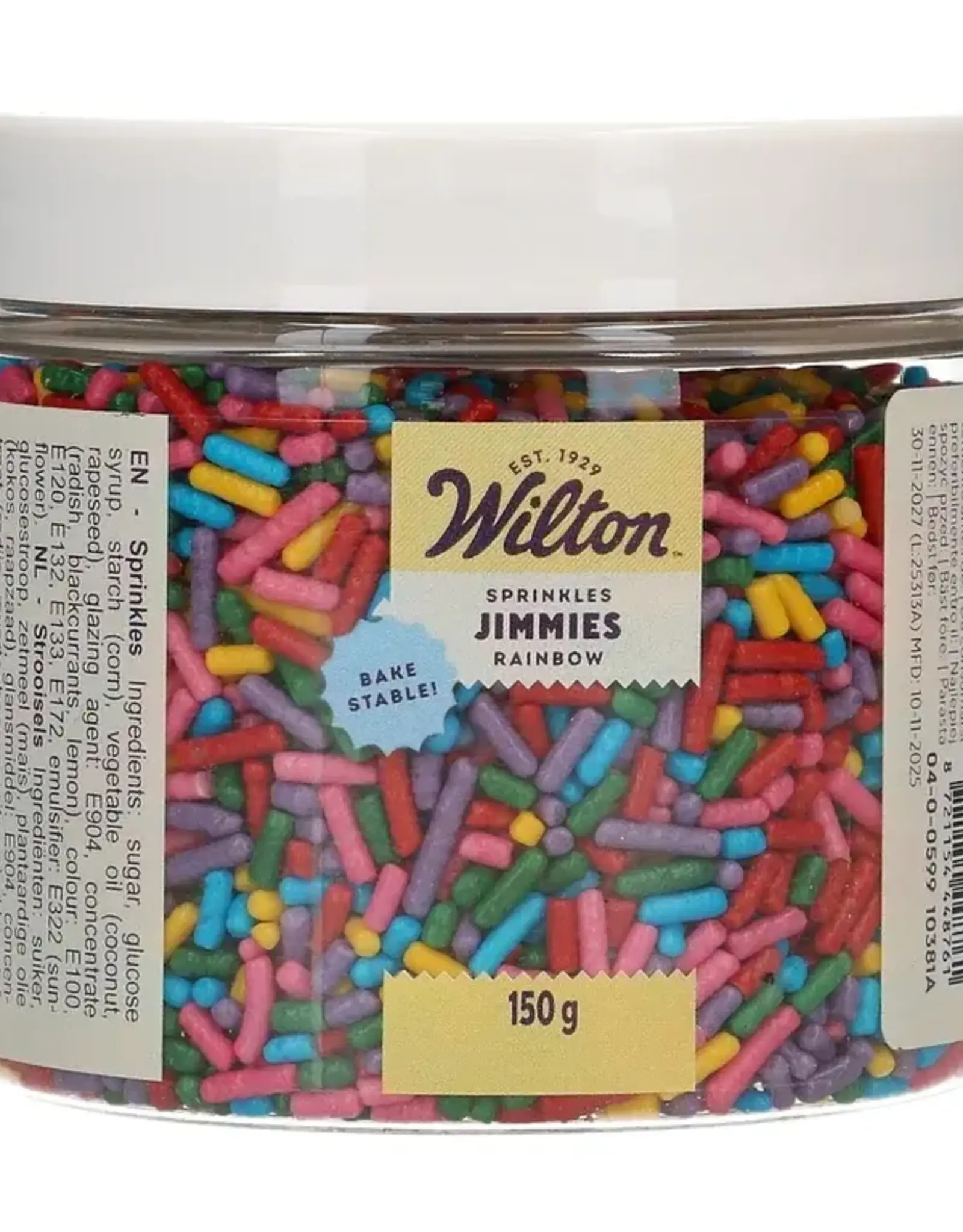Wilton Wilton Jimmies Regenboog 150g