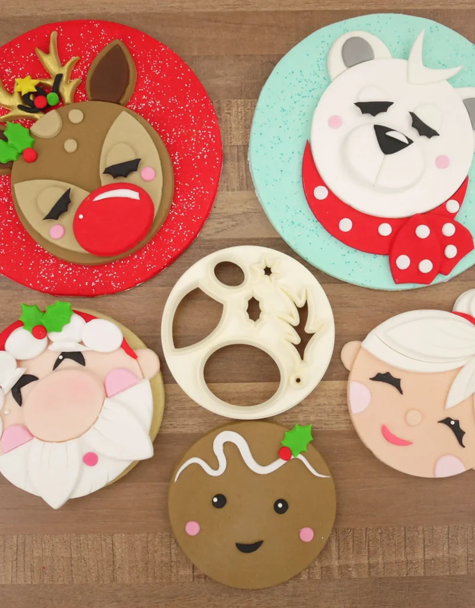 FMM FMM Christmas Cake Topper Cutter