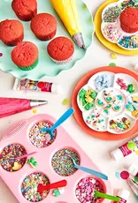 FunCakes FunCakes Suikerdecoratie Hart Roze Set/8