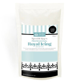 Squires Kitchen Squires Kitchen Royal Icing Tuxedo Black 500g