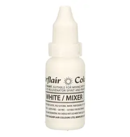 Sugarflair Sugarflair Edible Droplet Paint -White/Mixer- 14ml