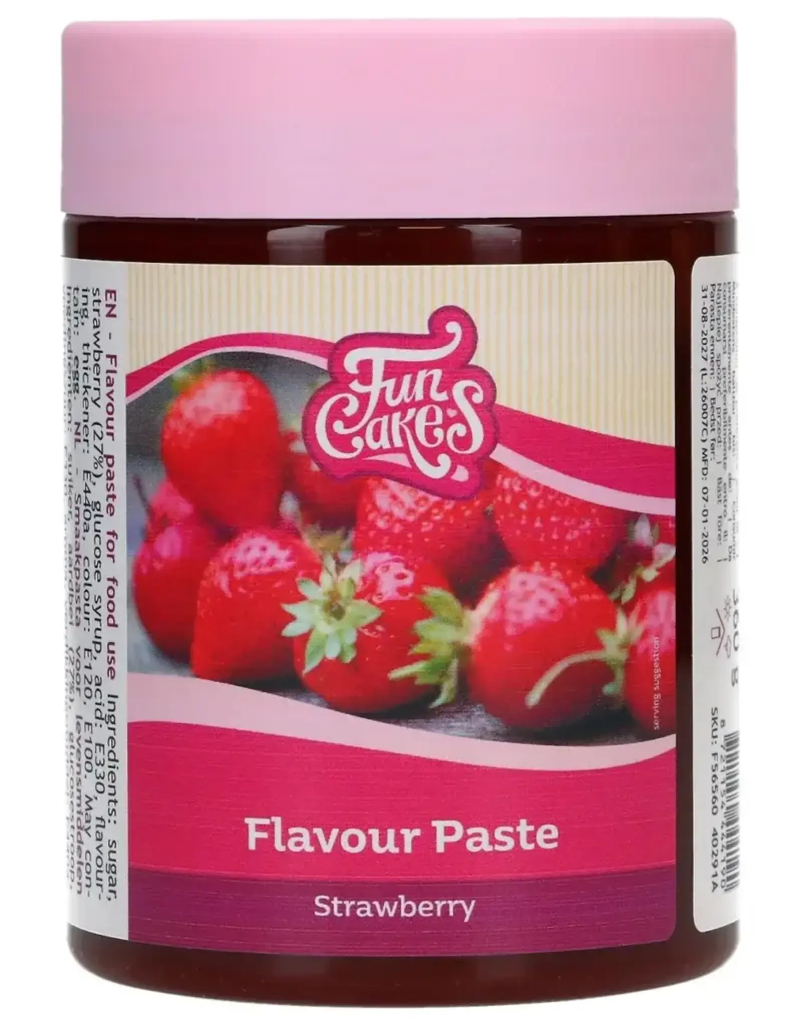 FunCakes FunCakes Smaakpasta Aardbei 360 g