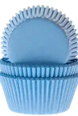 House of Marie House of Marie Mini Baking cups Sky Blue - pk/60