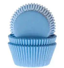 House of Marie Mini Baking cups Sky Blue - pk/60