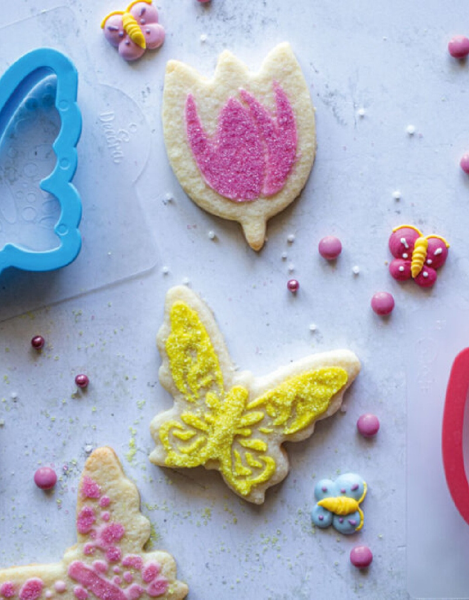 Decora Decora Uitstekers en Stencils Spring/Lente Set/6