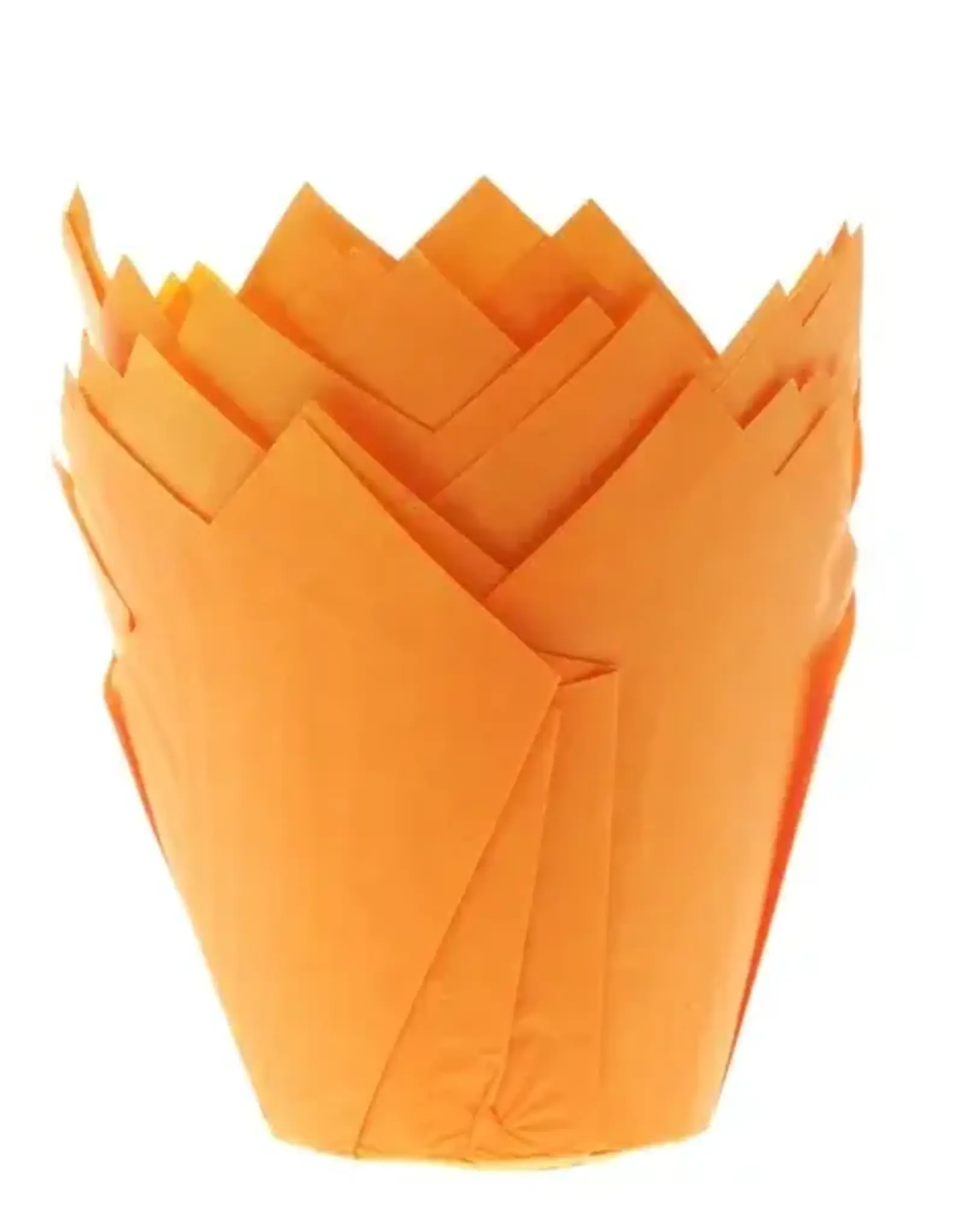 House of Marie House of Marie Muffin Cups Tulp Oranje pk/36