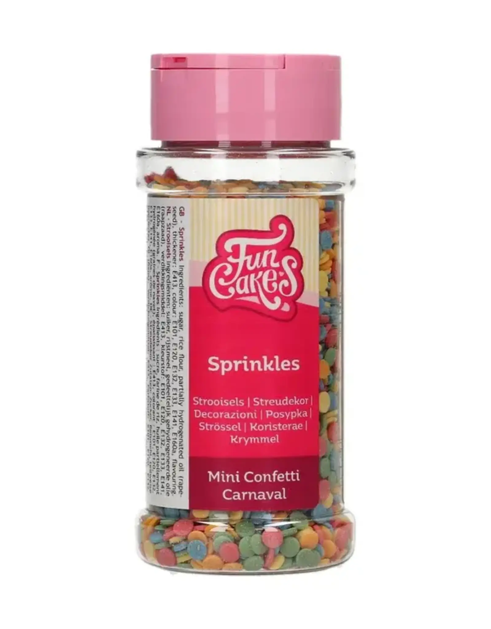 FunCakes FunCakes Mini Confetti Carnaval 60 g