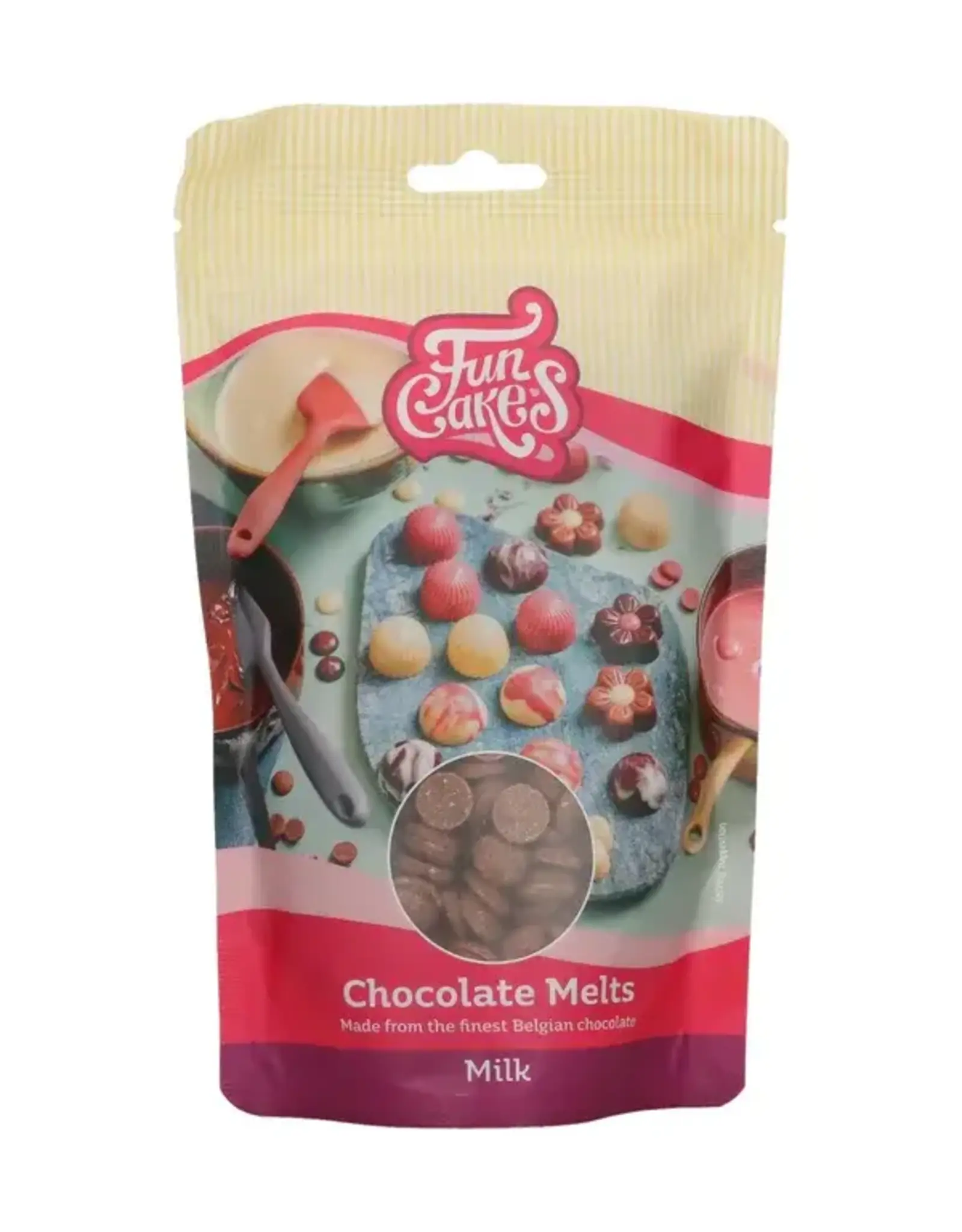 FunCakes FunCakes Chocolade Melts Melk 350 g