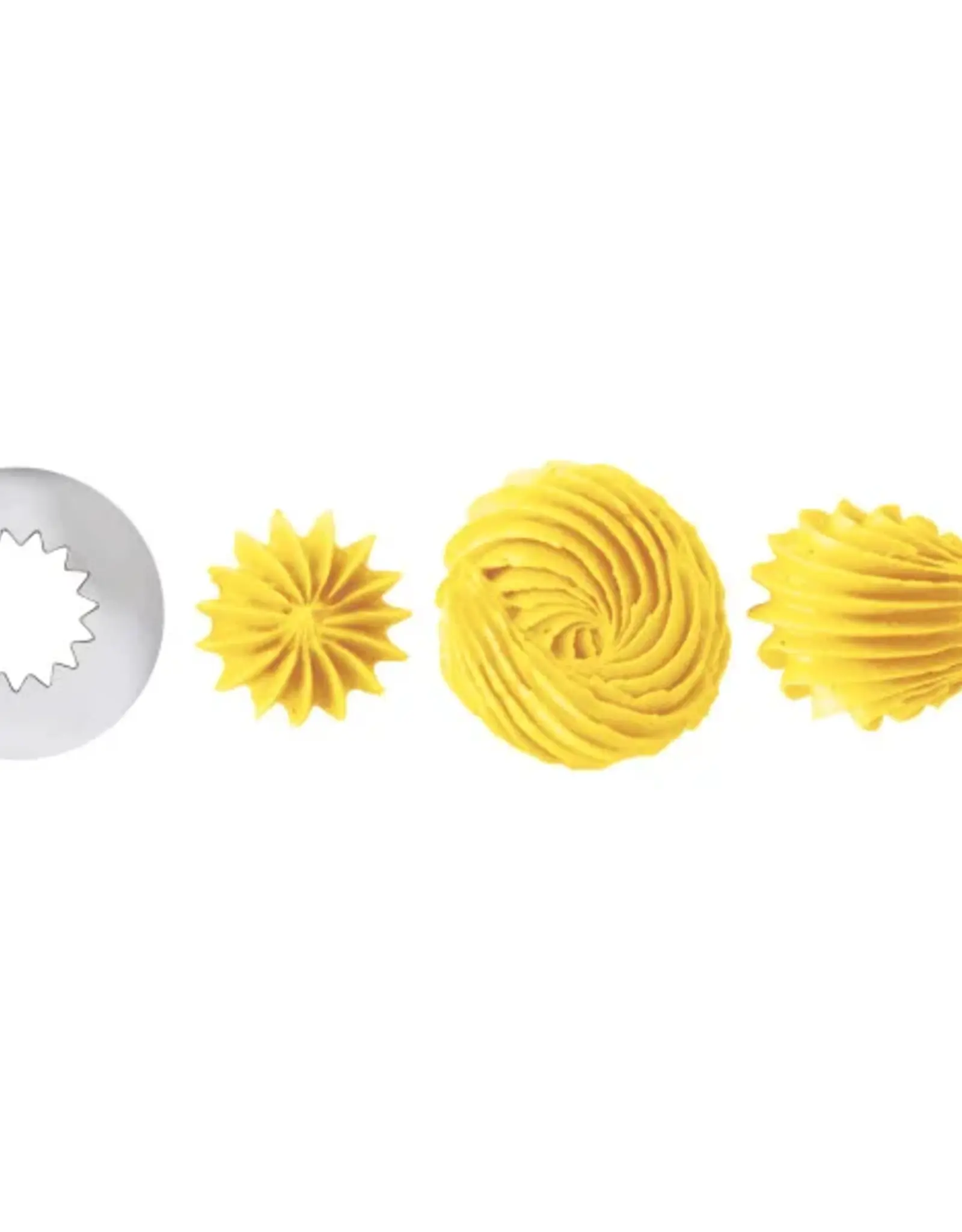 Wilton Wilton Decorating Tip #6B Open Star set/3