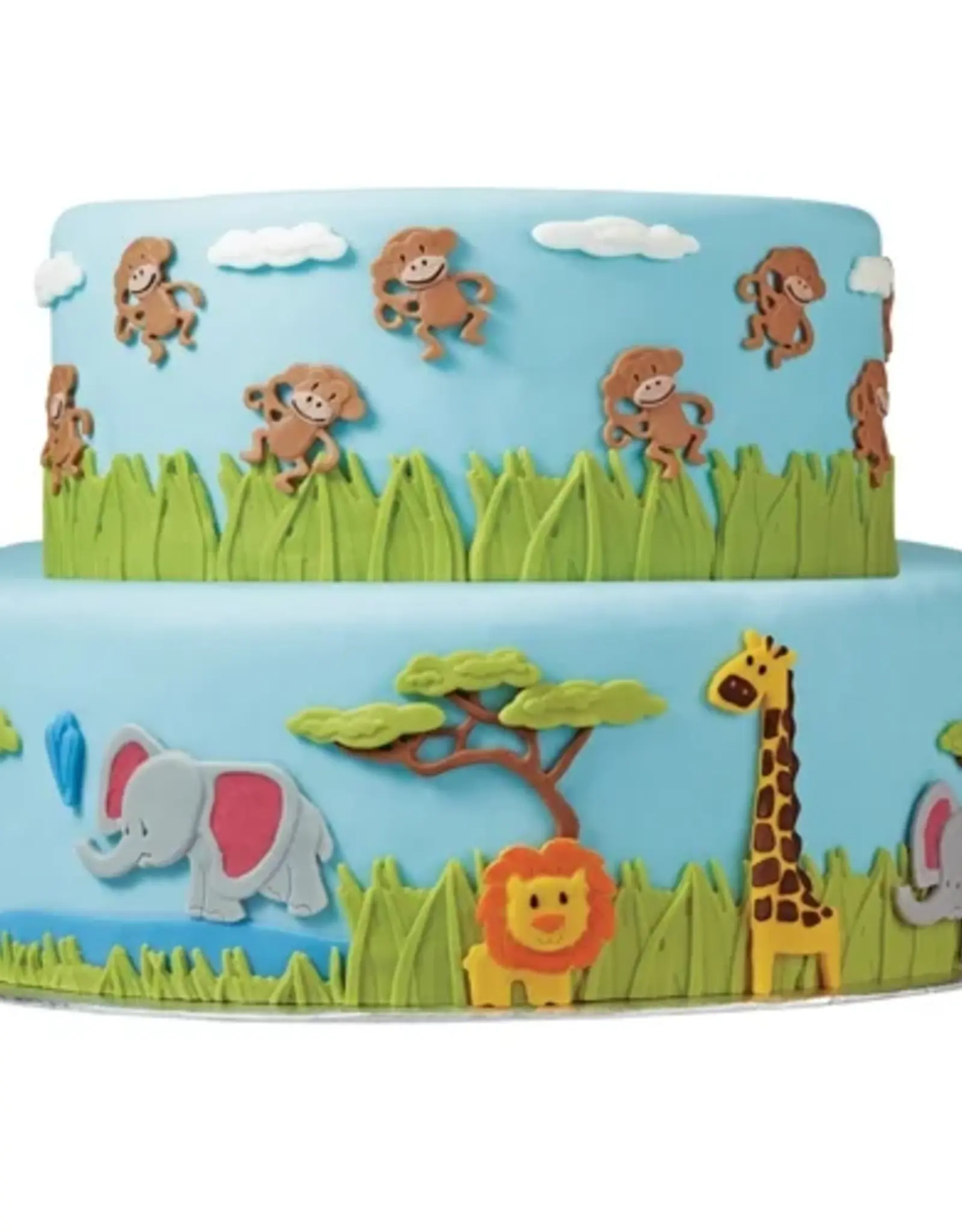 Wilton Wilton Fondant & Gum Paste Mould Jungledieren