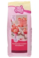 FunCakes FunCakes Mix voor Enchanted Cream® Aardbei 900g