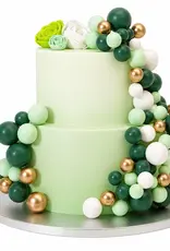 Simply Making Simply Making Decoratieve Ballenset Aardetinten & Goud pk/32