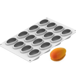 Silikomart Silikomart Siliconen Vorm Mango (16) 5,7x3,5cm + Cutter