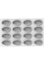 Silikomart Silikomart Siliconen Vorm Mango (16) 5,7x3,5cm + Cutter