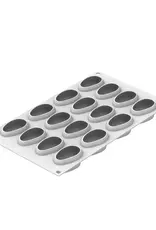 Silikomart Silikomart Siliconen Vorm Mango (16) 5,7x3,5cm + Cutter