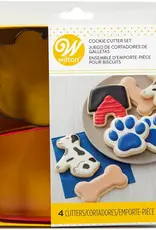 Wilton Wilton Cookie Cutter Pet Theme Set/4