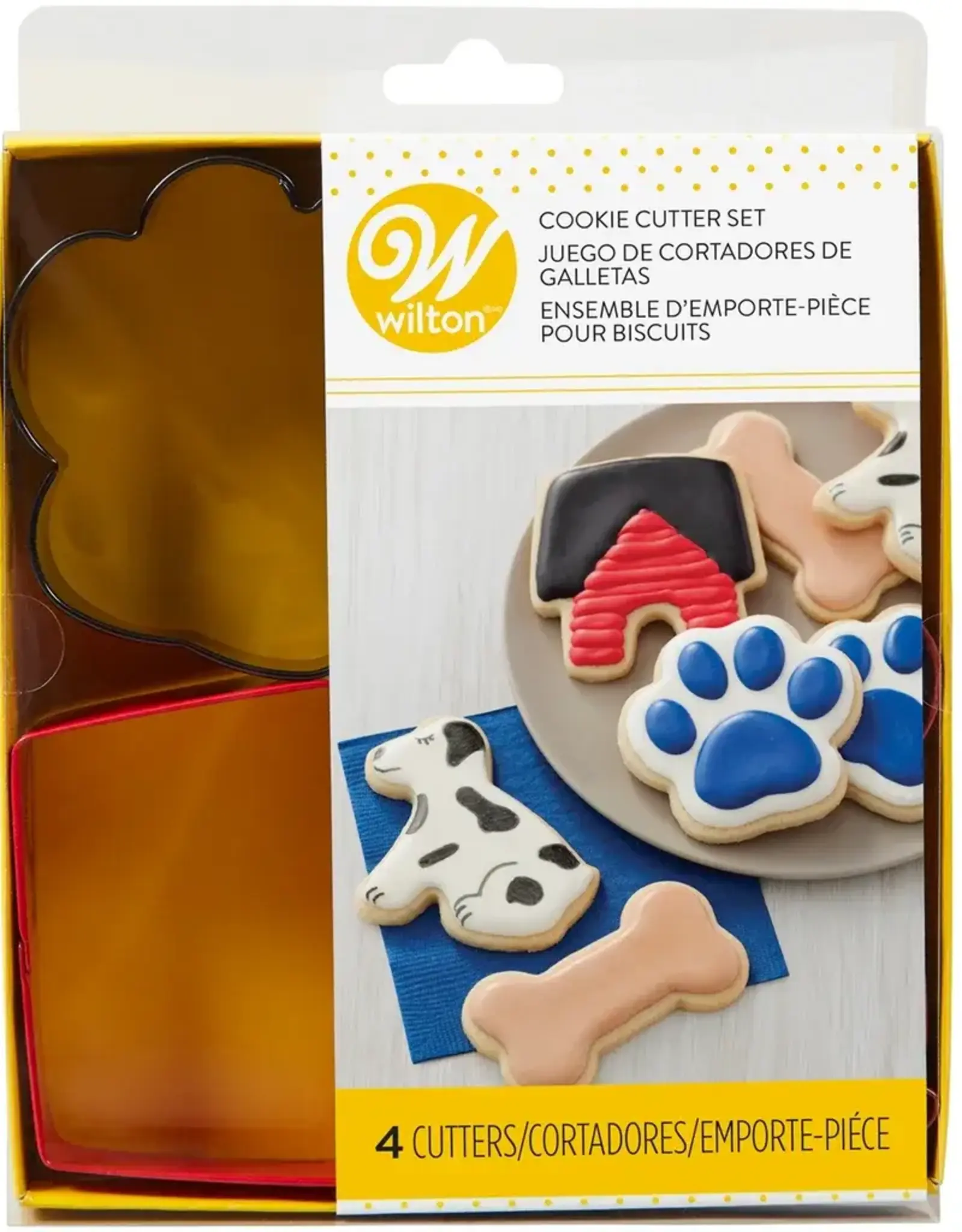 Wilton Wilton Cookie Cutter Pet Theme Set/4