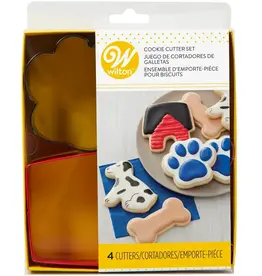 Wilton Wilton Cookie Cutter Pet Theme Set/4