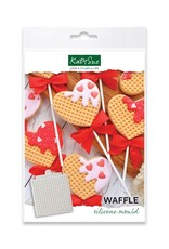 Katy Sue Designs Katy Sue Siliconen Mal Wafel Textuurmat