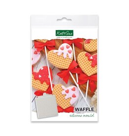 Katy Sue Designs Katy Sue Siliconen Mal Wafel Textuurmat
