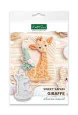 Katy Sue Designs Katy Sue Siliconen Mal Sweet Safari Giraffe