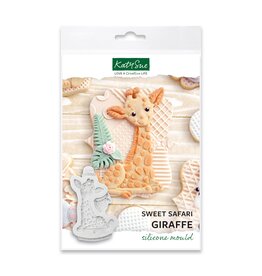 Katy Sue Designs Katy Sue Siliconen Mal Sweet Safari Giraffe