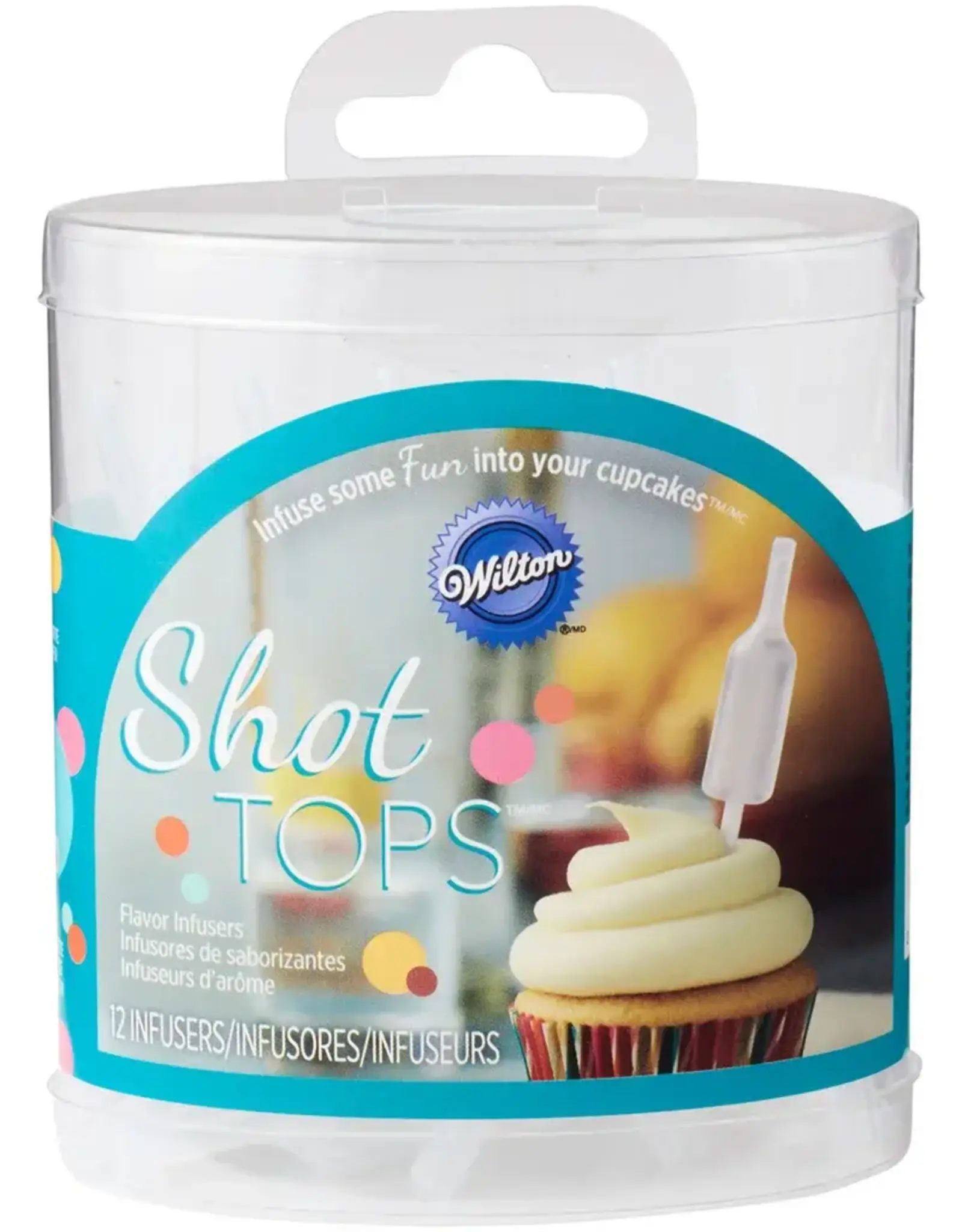 Wilton Wilton Shot Tops Smaakinfusers pk/12