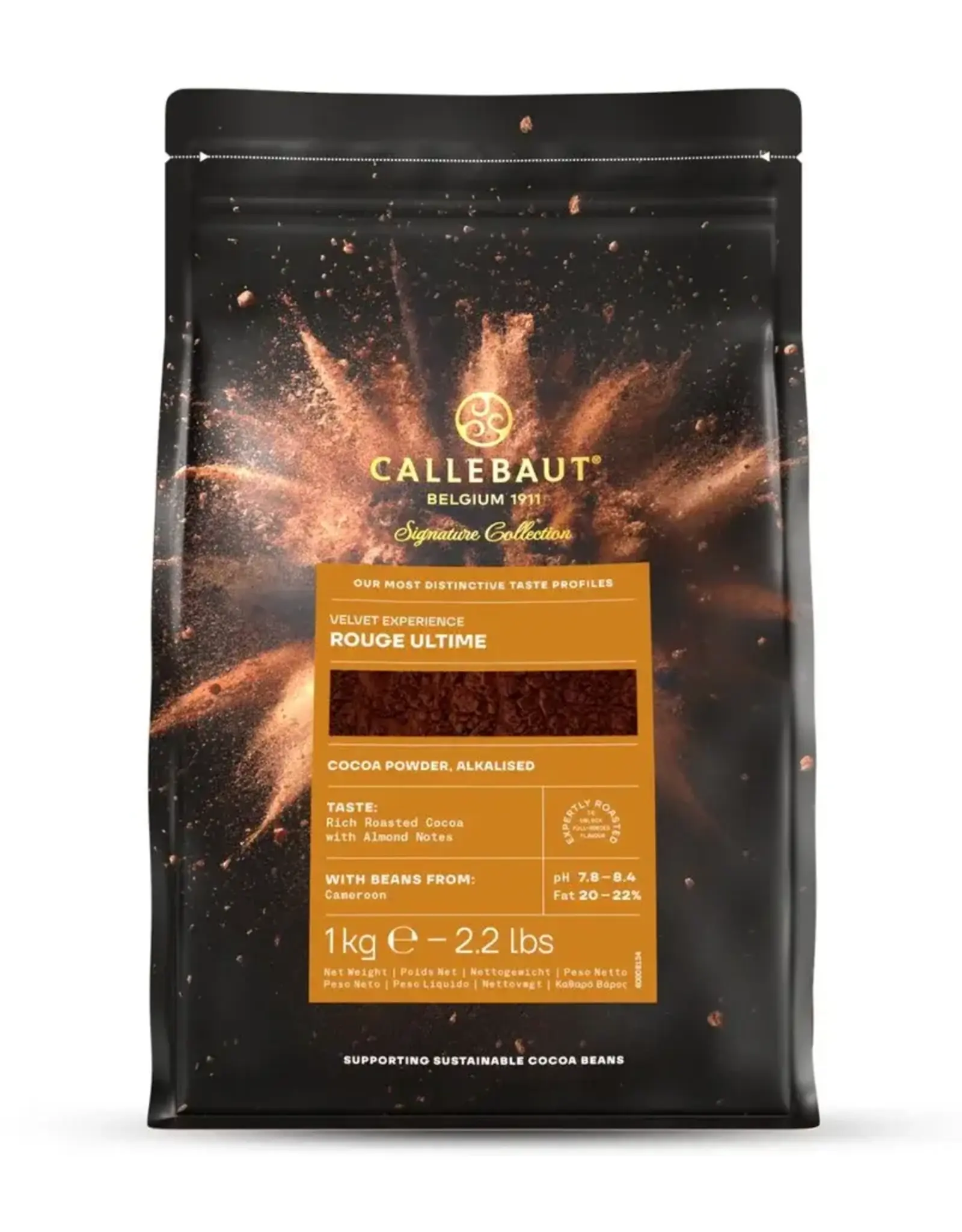 Callebaut Callebaut Cacaopoeder Rouge Ultime 1kg