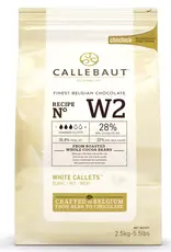 Callebaut Callebaut Chocolade Callets -Wit- 2,5 kg