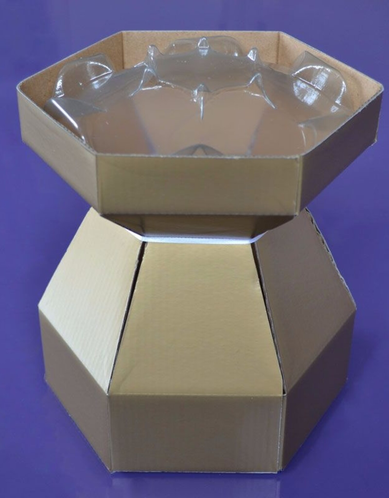BNC Cupcake Bouquet Box - Gold