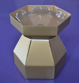BNC Cupcake Bouquet Box - Gold