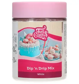 FunCakes FunCakes Mix voor Dip 'n Drip Wit 150 g