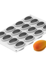 Silikomart Silikomart Siliconen Vorm Mango (16) 5,7x3,5cm + Cutter