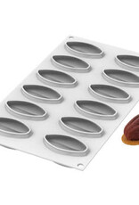 Silikomart Silikomart Siliconen Bakvorm Cacao (12x) 6,7x3,7cm + Cutter