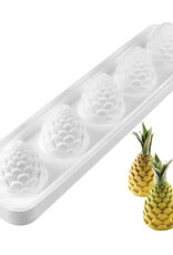 Silikomart Silikomart Siliconen Bakvorm Dennenappel/Ananas (5x) Ø6cm
