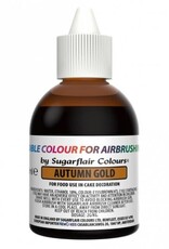 Sugarflair Sugarflair Airbrush Colouring -Autumn Gold- 60ml