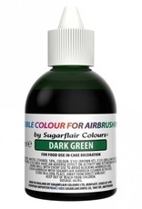 Sugarflair Sugarflair Airbrush Colouring -Dark Green- 60ml