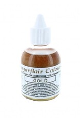 Sugarflair Sugarflair Airbrush Colouring Gold - E171 Free 60ml