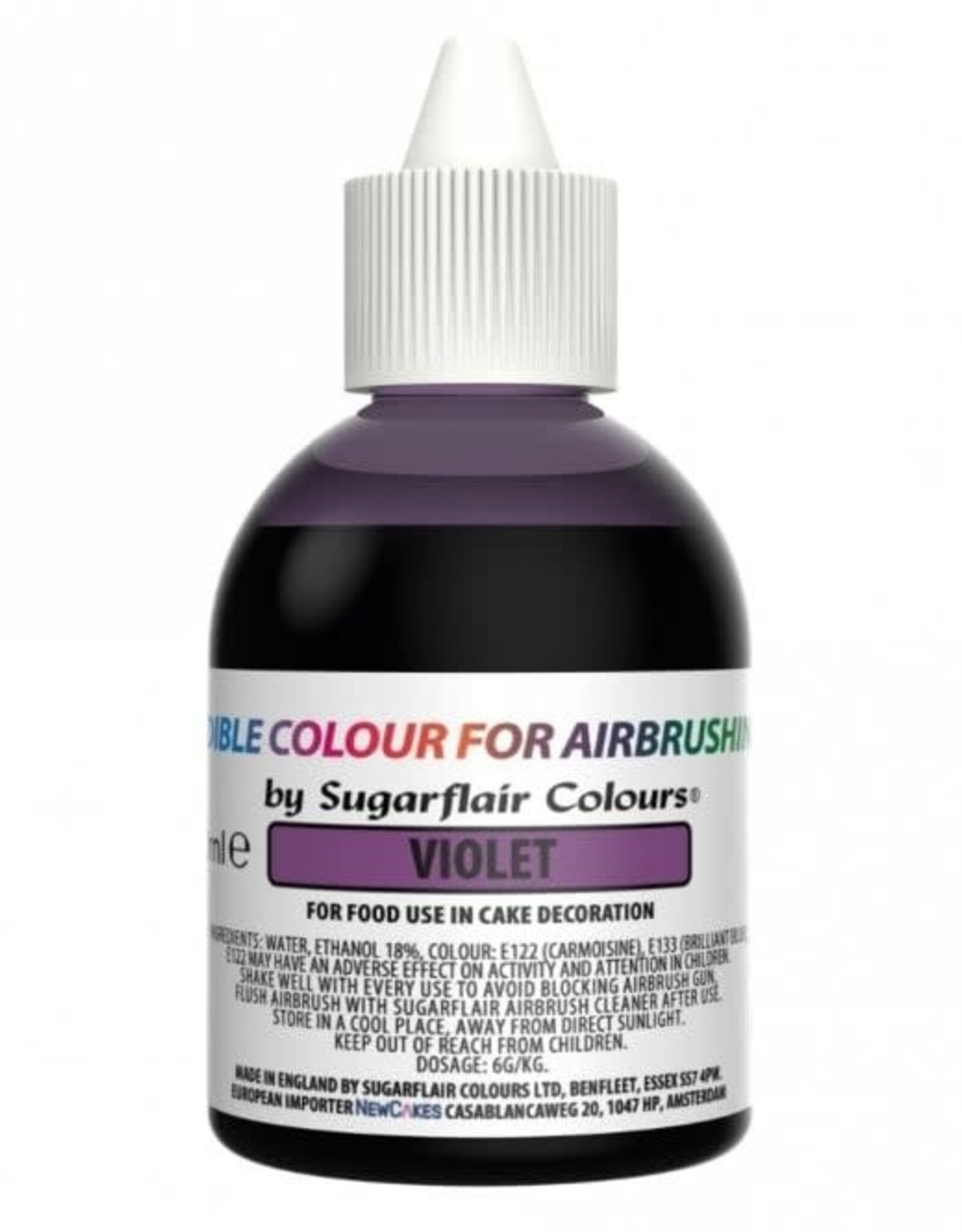 Sugarflair Sugarflair Airbrush Colouring -Violet- 60ml