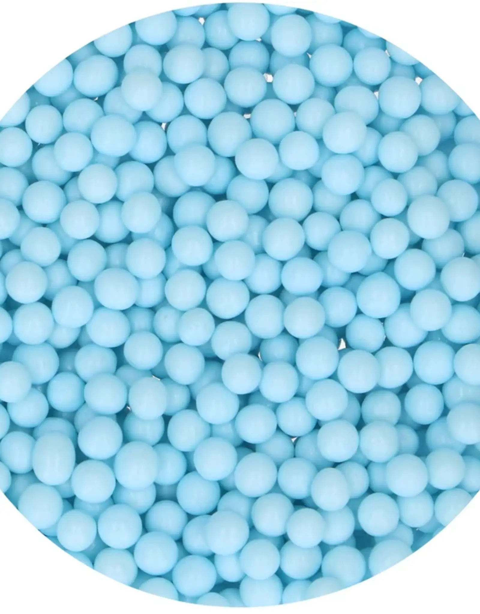 FunCakes FunCakes Soft Pearls 5mm Light Blue 600 g