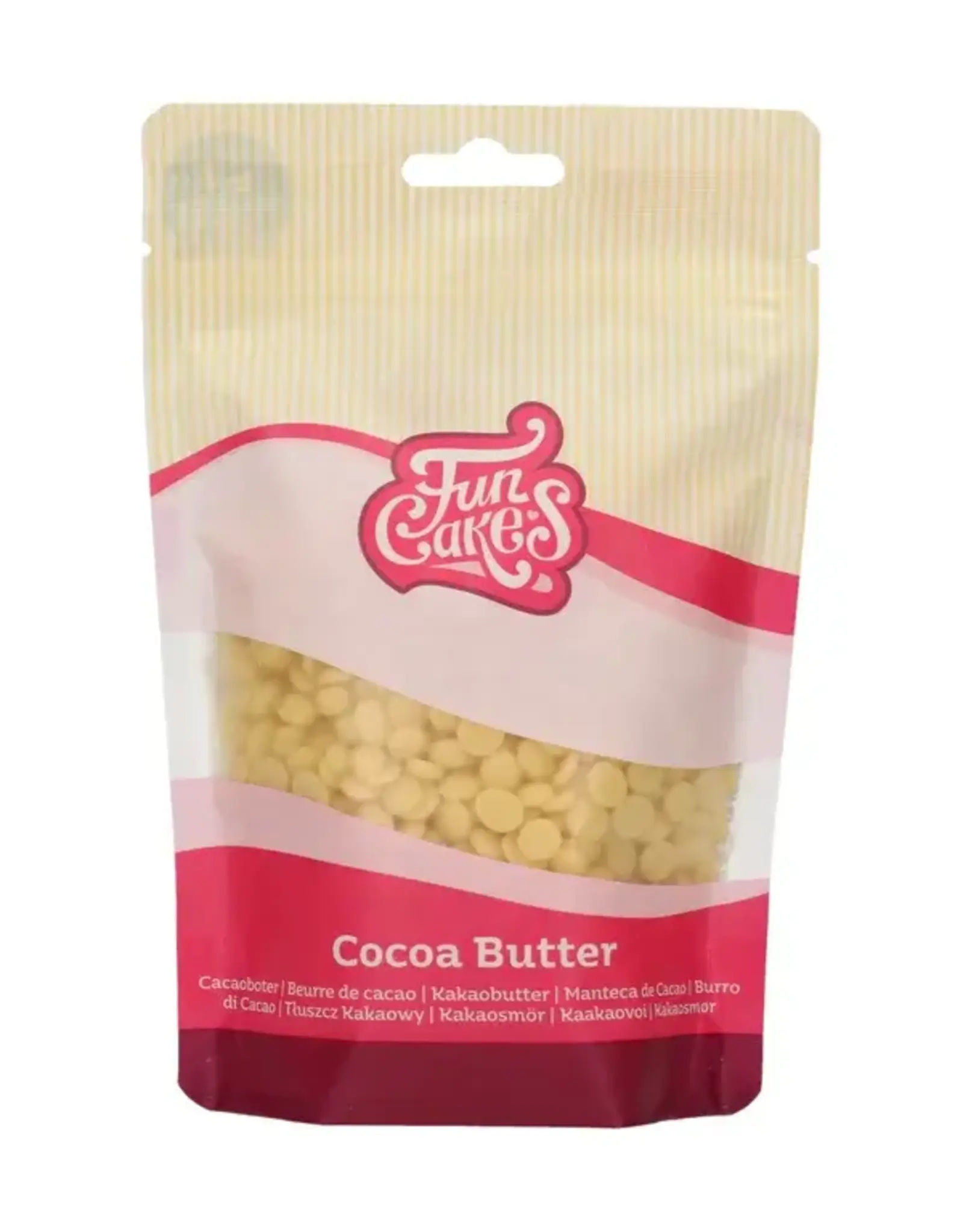FunCakes FunCakes Cacaoboter Drops 200 g