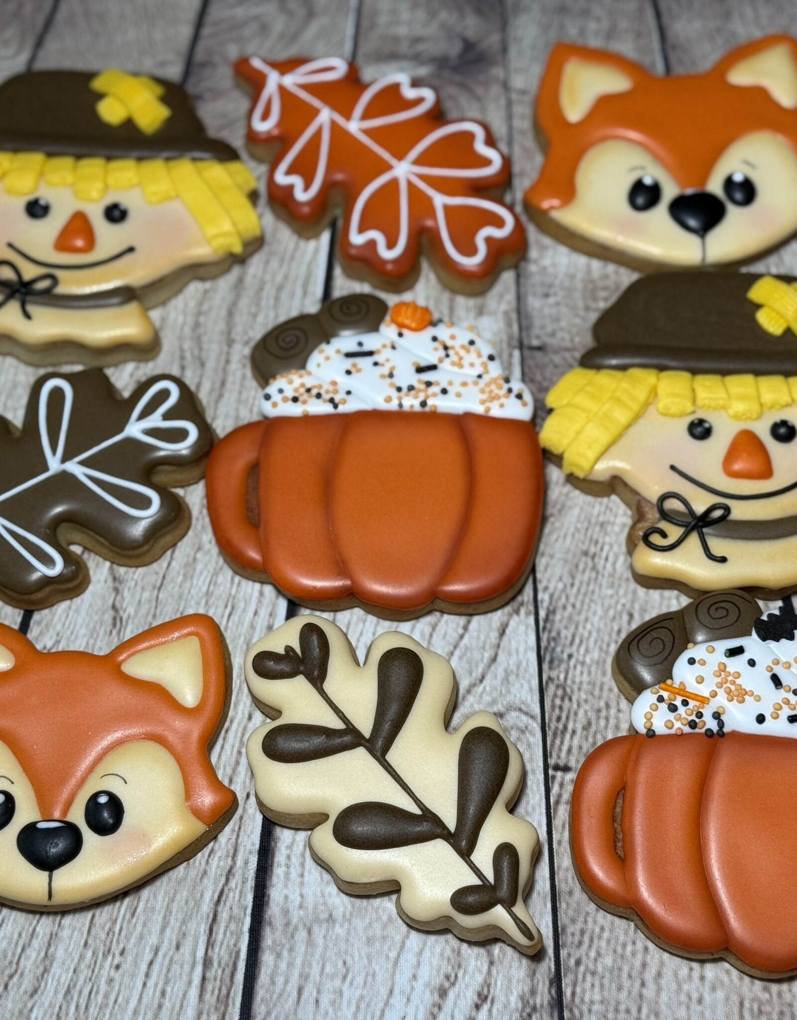 Workshop Koekjes met Royal Icing Thema Herfst