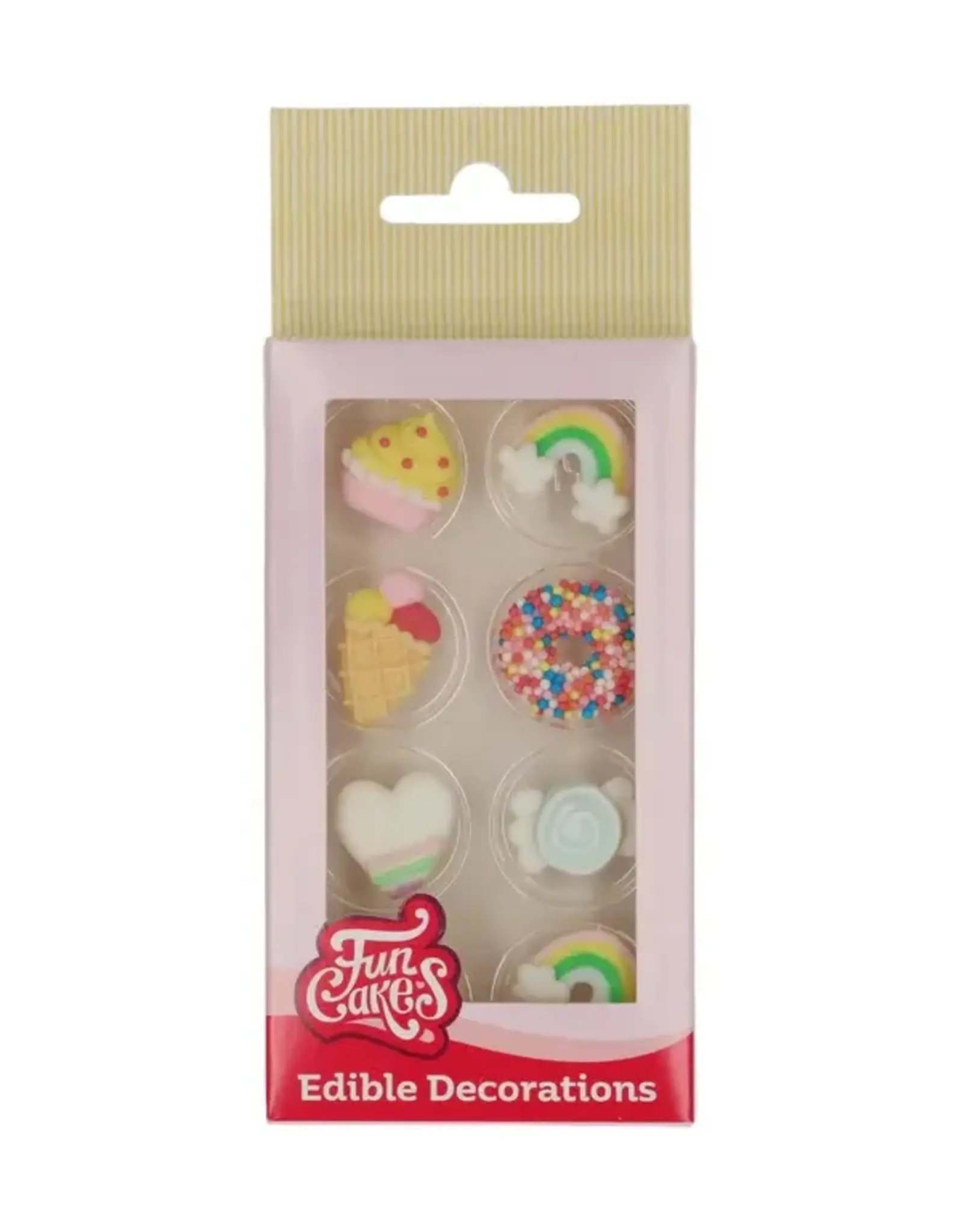 FunCakes FunCakes Suikerdecoratie Sweet Celebrations set/8