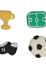 FunCakes FunCakes Suikerdecoratie Voetbal set/8
