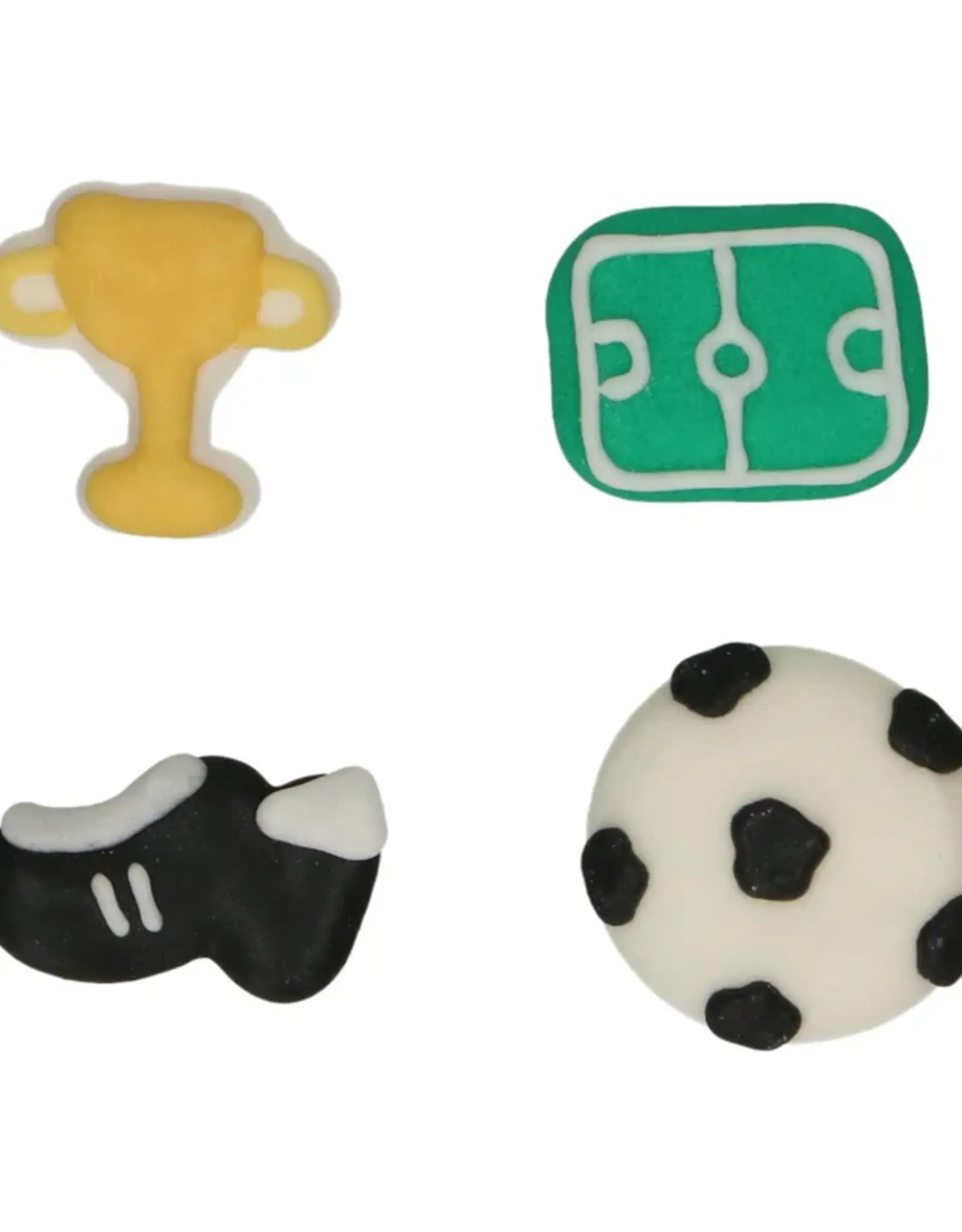 FunCakes FunCakes Suikerdecoratie Voetbal set/8