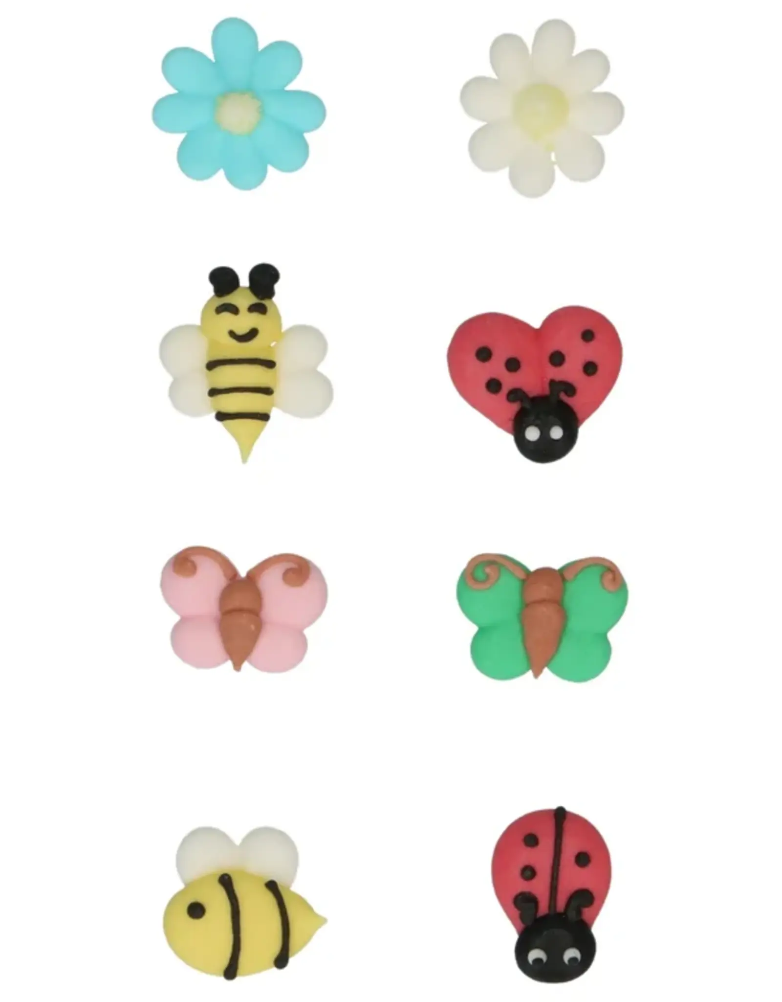 FunCakes FunCakes Suikerdecoratie Spring Garden set/8