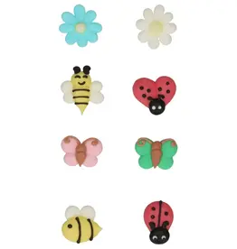 FunCakes Suikerdecoratie Spring Garden set/8
